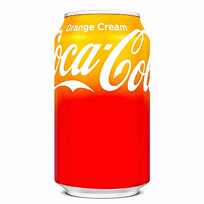 Coca Cola USA Orange Cream 355 ml Dose Limited