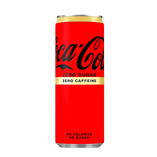Original Coca Cola Zero Zucker Zero Koffein 250ml Dosen