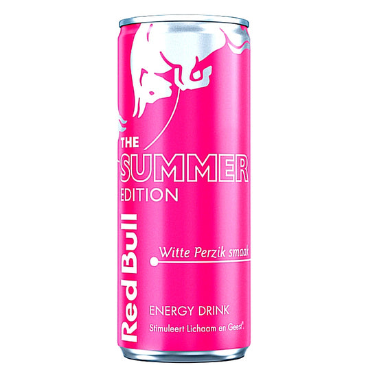 Red Bull Energy Summer Edition 250 ml Dosen NL Weißer Pfirsich