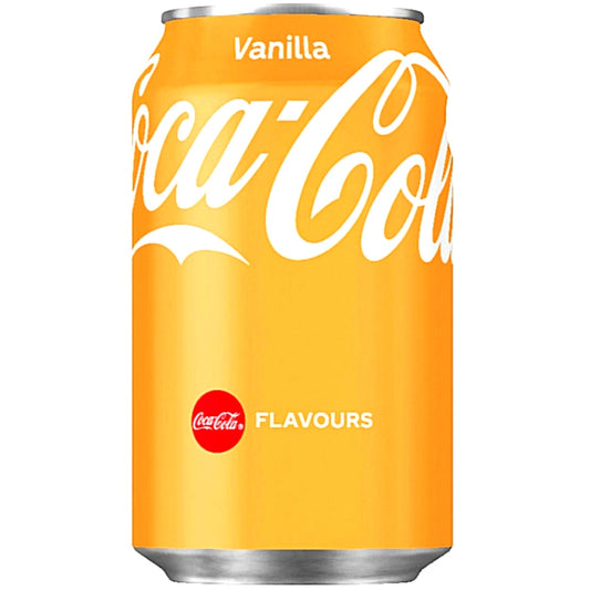 Original Coca Cola Vanilla  330ml Dose. mit Vanillla Gescmack