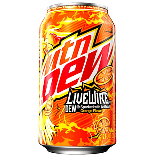 Mountain Dew Livewire 355 ml Dosen USA Import.