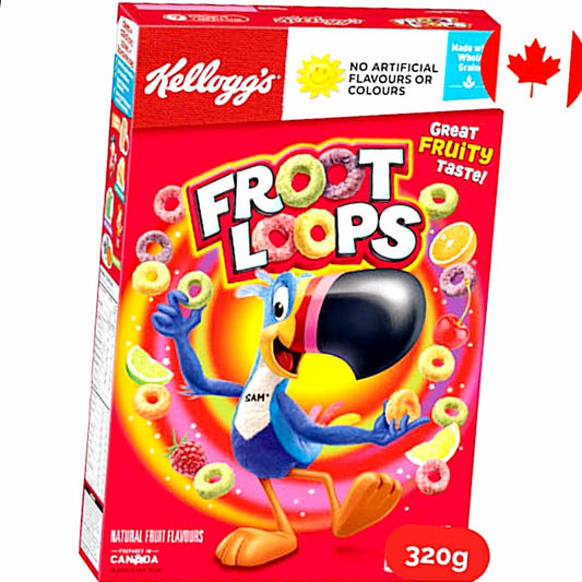 Froot Loops 320g Müsli Kanada.