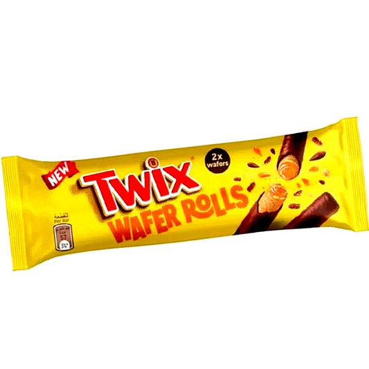 Twix Wafer Roll 22,5g Knusprige Waffel mit Karamell und Schokolade