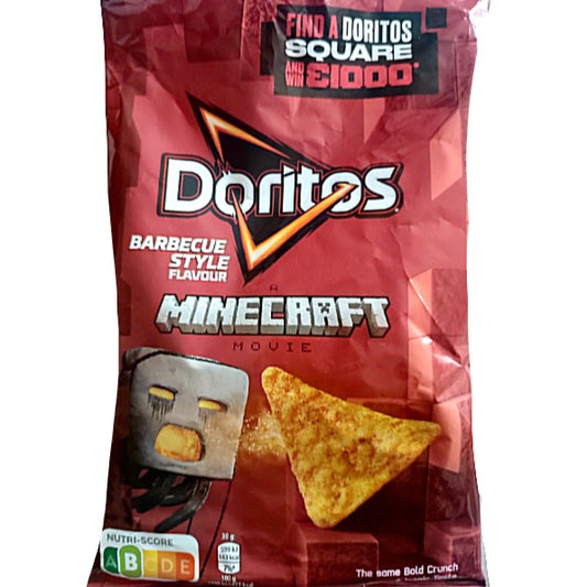 Do­ri­tos Minecraft Barbecue Style Flavour  BBQ Tortilla Chips 170g