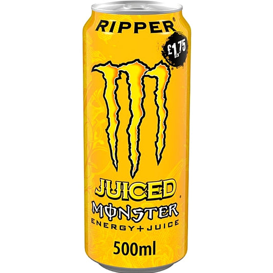 Monster Energy Juiced Ripper 500 ml Dosen UK Import.