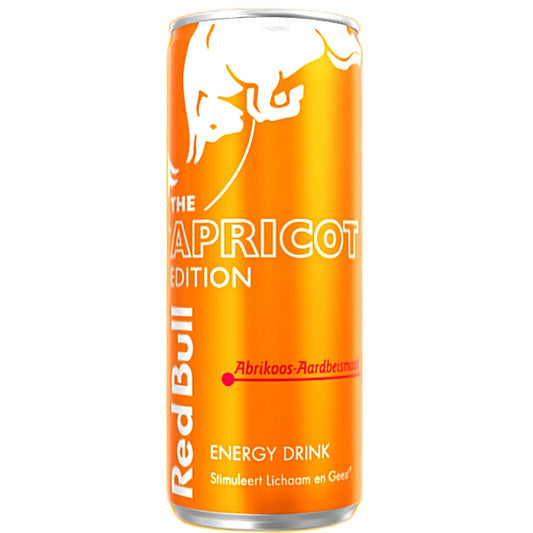 Red Bull Energy The Apricot Edition Aprikose Erdbeere 250 ml Dosen NL