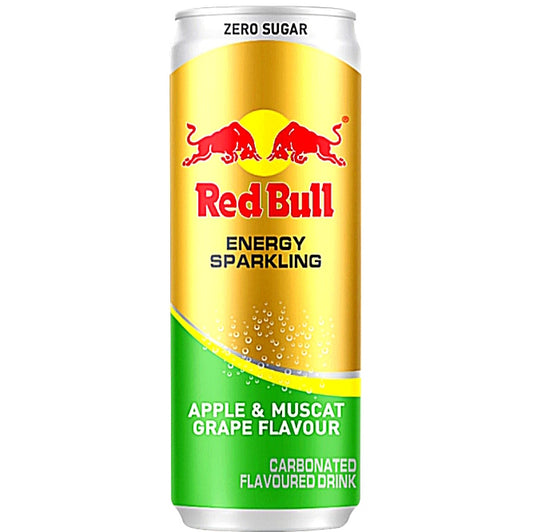 Red Bull Zero Apple & Muscat Grape 250 ml Dosen Apfel & Muskattraube TH