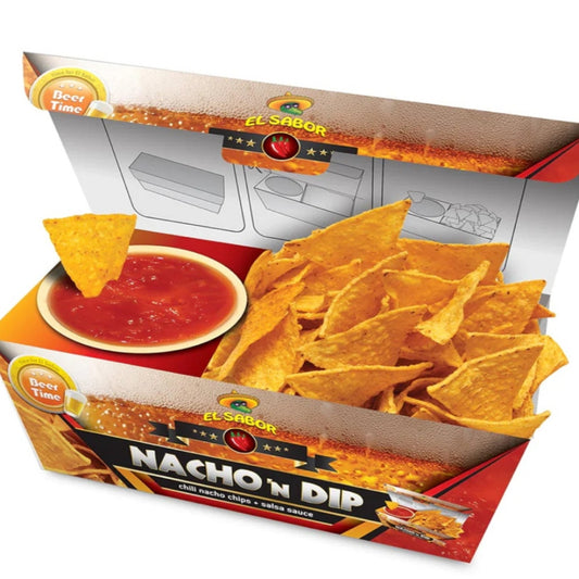 NACHO N DIP SALSA CHILI NACHOS MIT SALSA DIP 175G