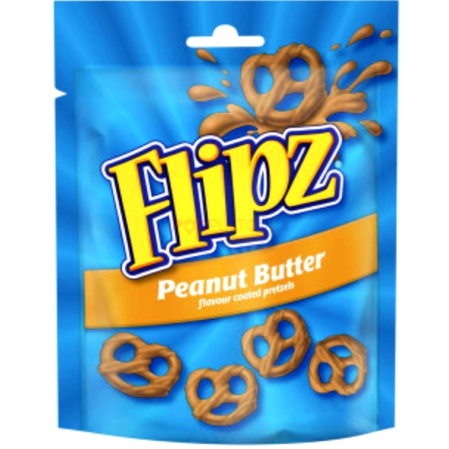 Flipz Peanut Butter Brezeln mit Glasur  90g