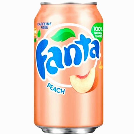 Fanta Peach 355ml USA Import