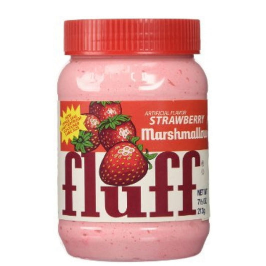 Fluff Fluff Marshmallow Spread Strawberry 212g