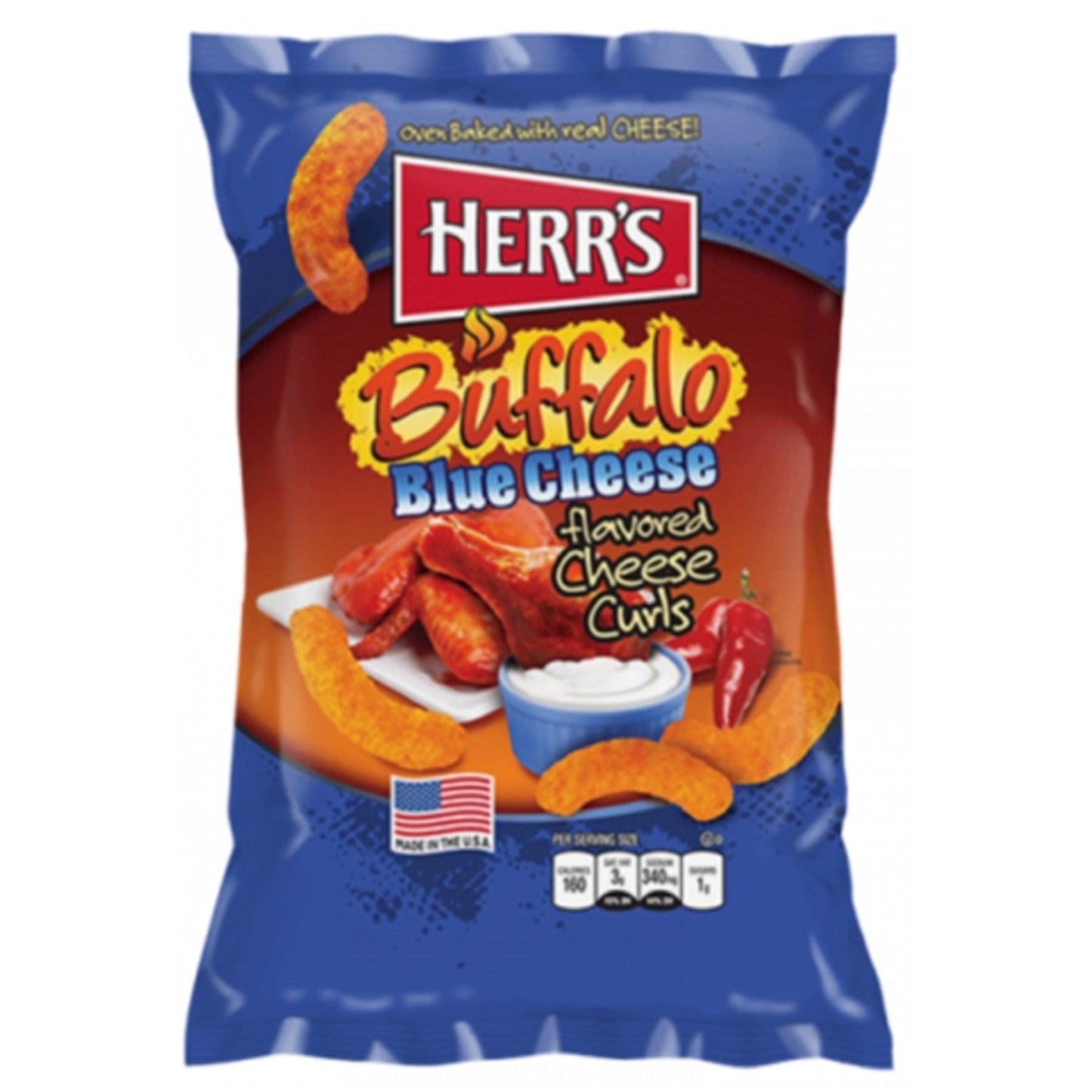 Herr's Herr's Buffalo Blue cheese  Chips 198g