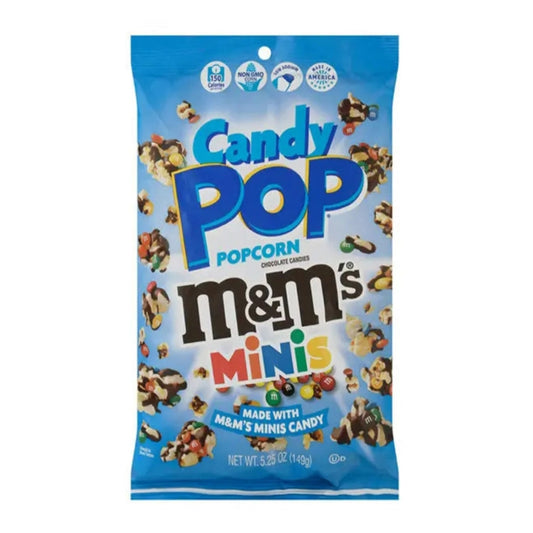 M&M Candy Pop Candy Pop M&M Minis Popcorn 149g